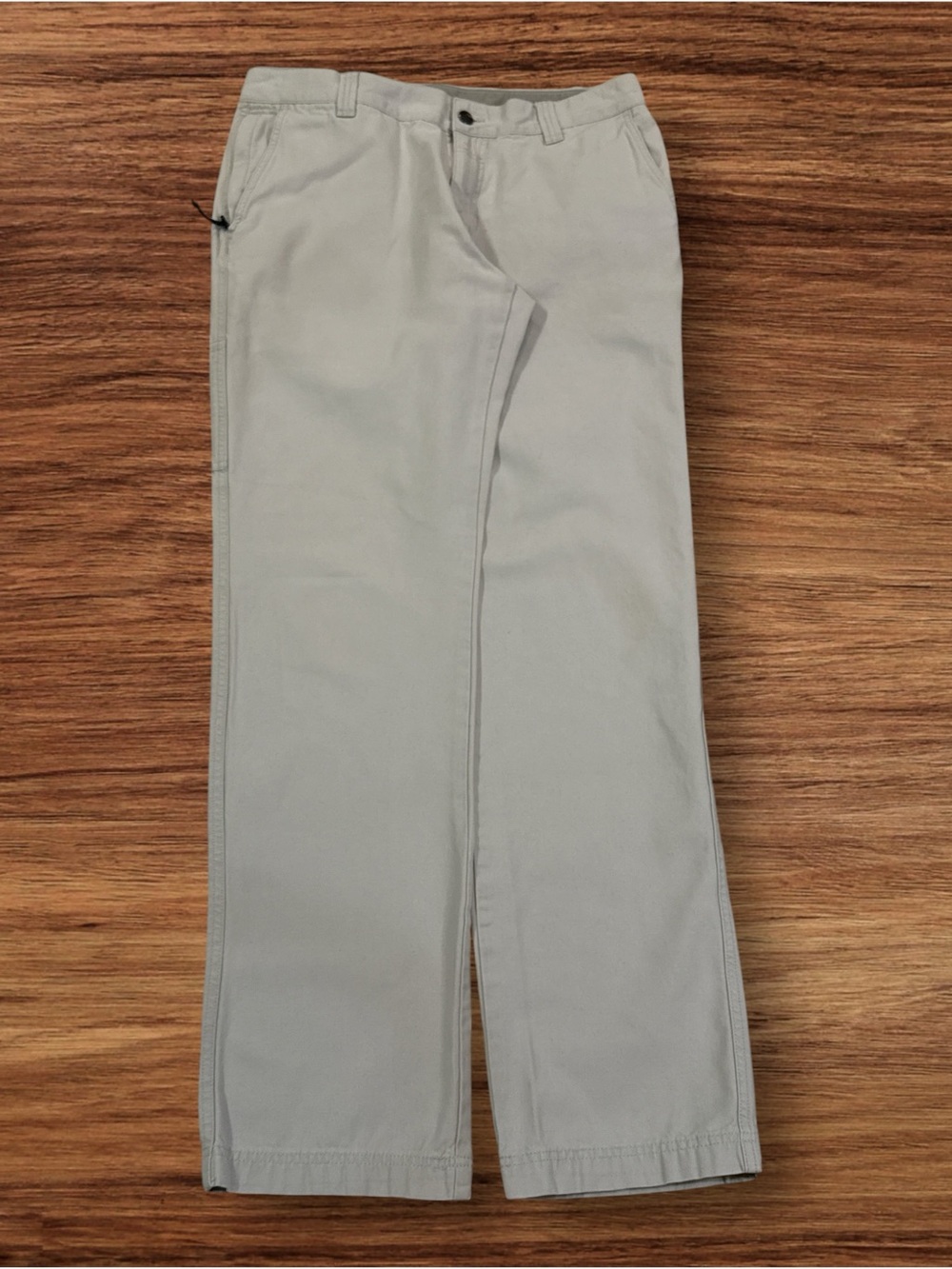 Columbia Men’s Light Khaki Hiking Pants, Casual, 6 Pockets, Size 34x34